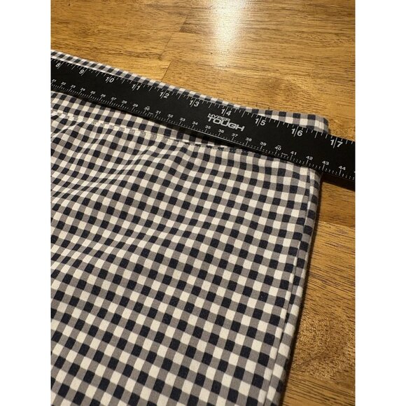 TALBOTS Chatham Ankle Pants Sunrise Gingham Plaid Skinny Pull On Size Large - Picture 7 of 9